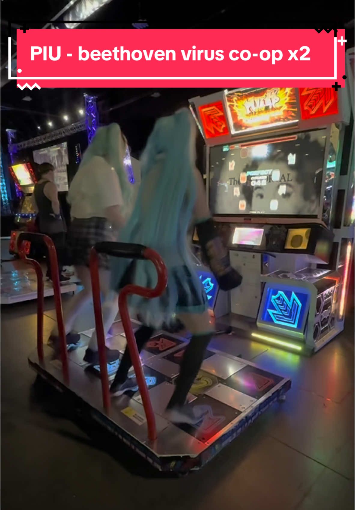 PIU - beethoven virus co-op x2 - teehee miku version at con 🩵 have a suggestion ? leave it in the comments and i’ll do my best to make it happen ! 🩷  #fypシ #pumpitup #piu #pumpitupxx #rhythmgame #arcade #fypage #arcademachine #alternativefashion #alternative #pumpitupmachine #aesthetic #pumpituptiktok #foryoupage #japanesefashion #kawaii #cutecore #harajukufashion #rhythmgames #dance #dancing #fyp #cutecore #pinkaesthetic #pastel #pasteloutfit #piutiktok #harijukufashion #dancegame #rhythmgame #stepmaniax  #pumpitupphoenix #ddr #dancedancerevolution #ddrtiktok #piucoop