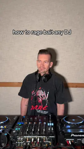 Don’t think I won’t jump over these decks 😤 #dj #producer #artistsoftiktok #liveshow #musicindustry 