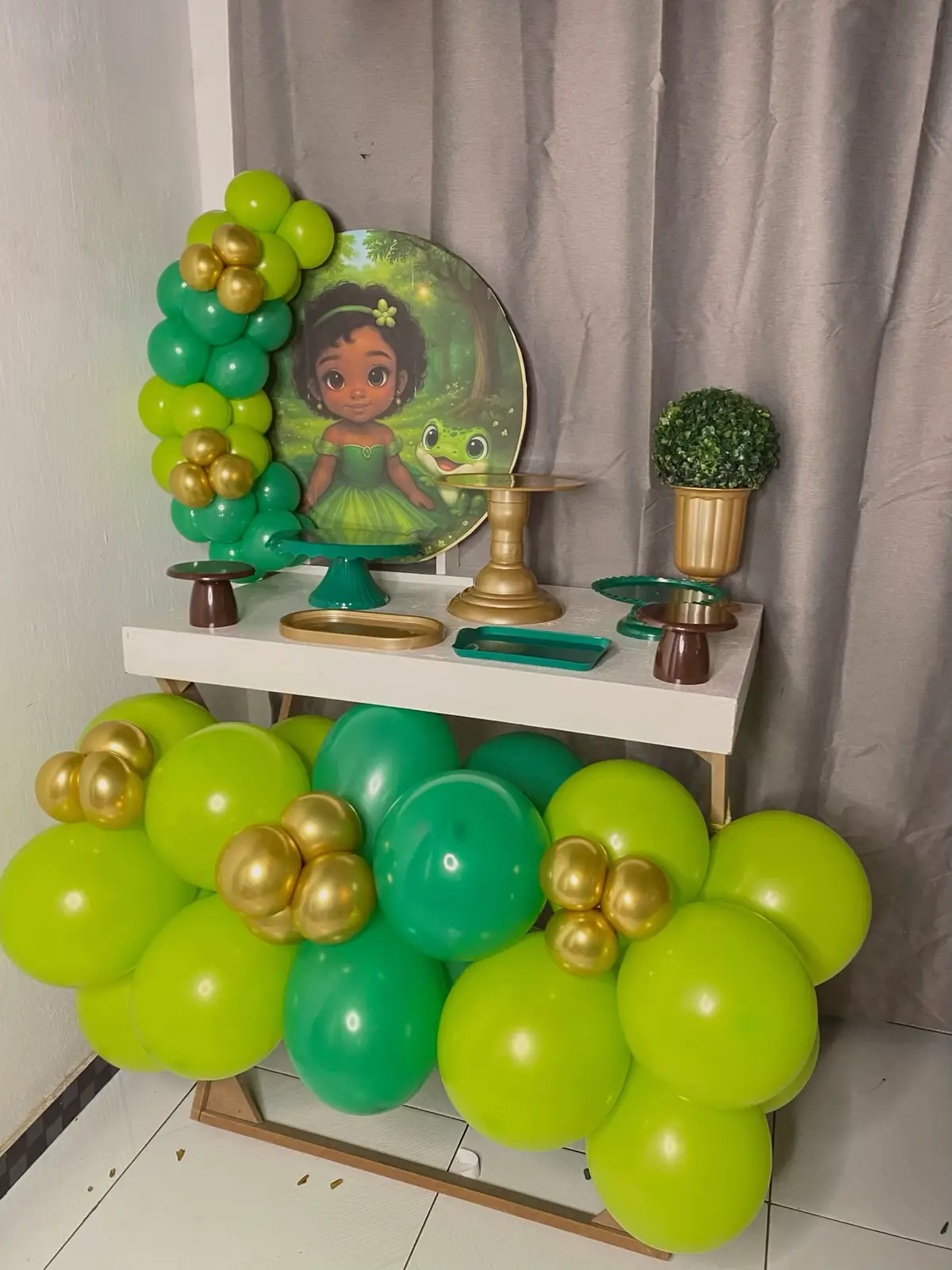 Já deu certo!! Obrigada Deus 🤍 #festanamesa #minifesta #decoracao #peguemonte 