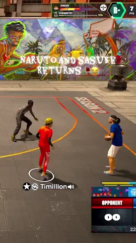 Naruto And Sasuke Taking Over The New Park In Season 2 #nba2k26 #anime #jasongetem #2k26 