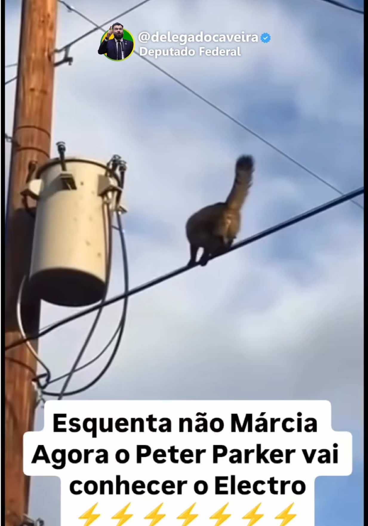 Não foi nada Márcia, só um choquezinho… 🤣🤣🤣