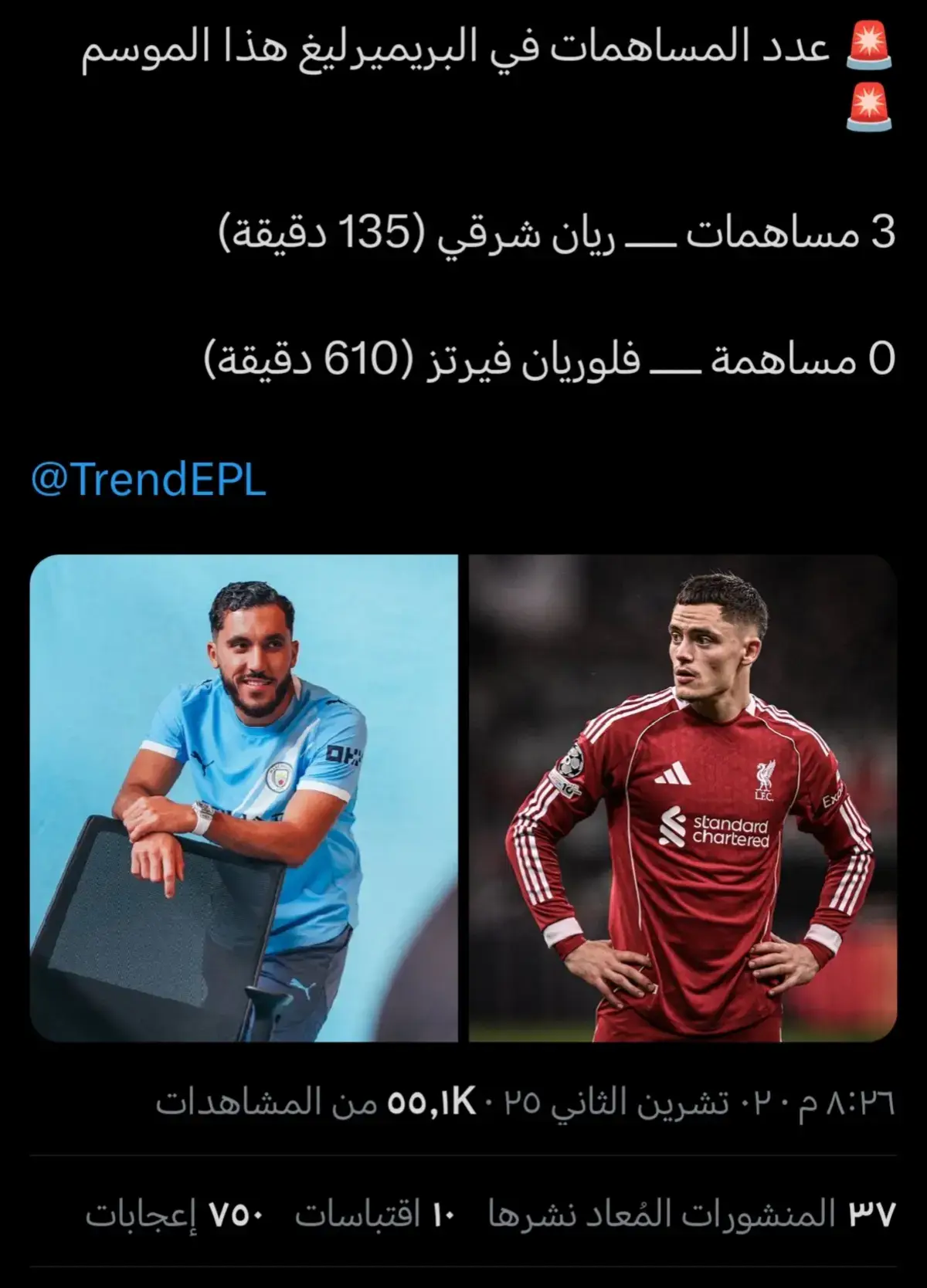 #ريان_شرقي  #قوارديولا #ماشستر_ستي #الدوري_الانجليزي #هافيرتز 