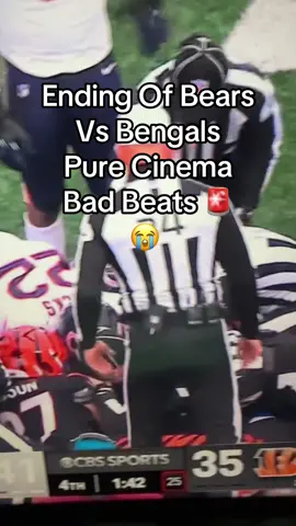 What an ending to the Cincinnati Cincinnati Bengals and Chicago Bears game