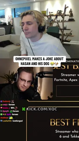 ohnePixel cooked Hasan 😭 #xqc #ohnepixel #hasan #dog #kaya 