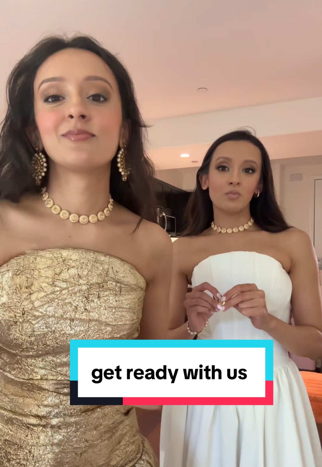 get ready with us ⚜️ #grwm #fashiontiktok 