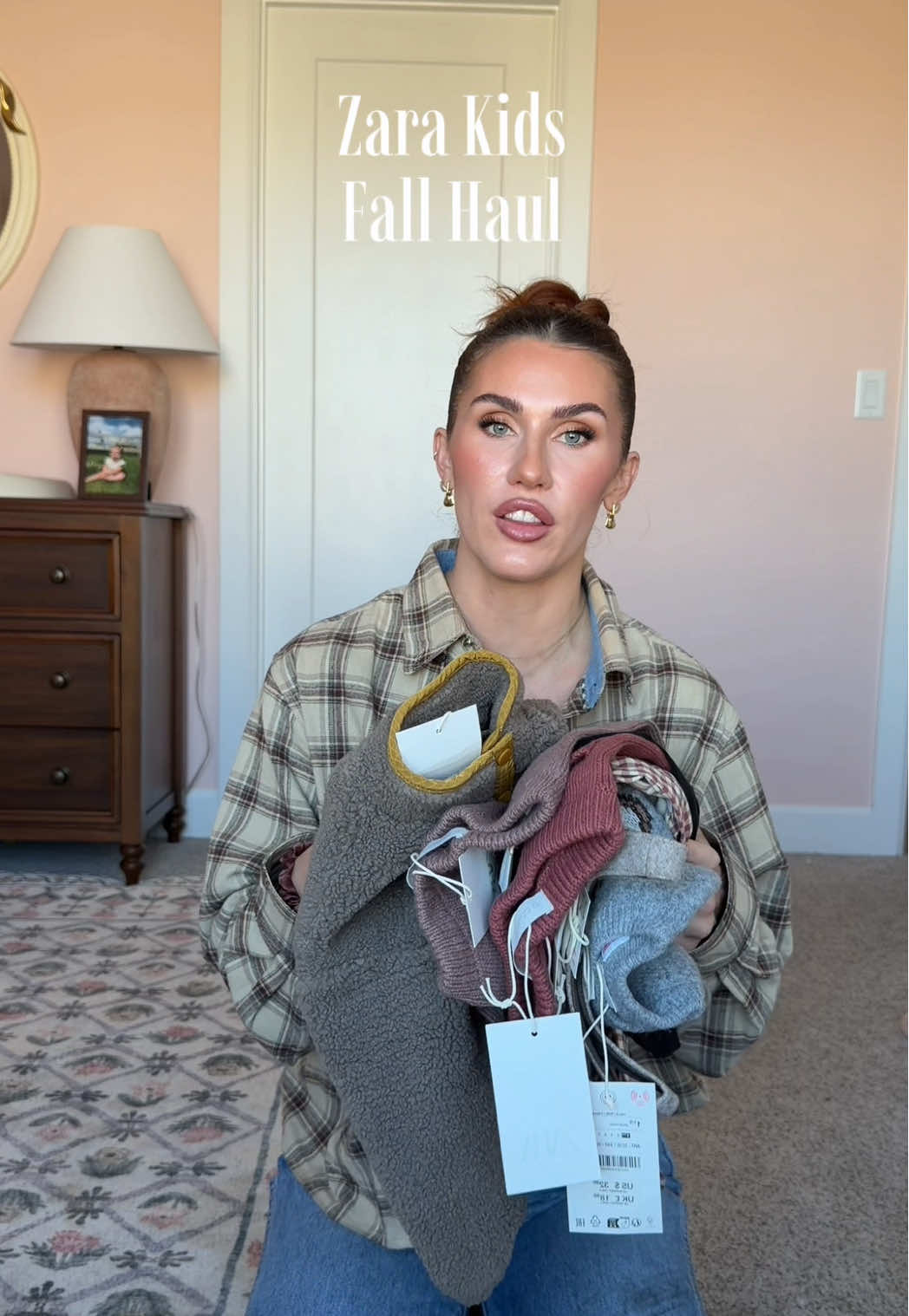 Why is girl stuff in mini size SO cute? @ZARA #babyhaul #babygirl #fallhaul 