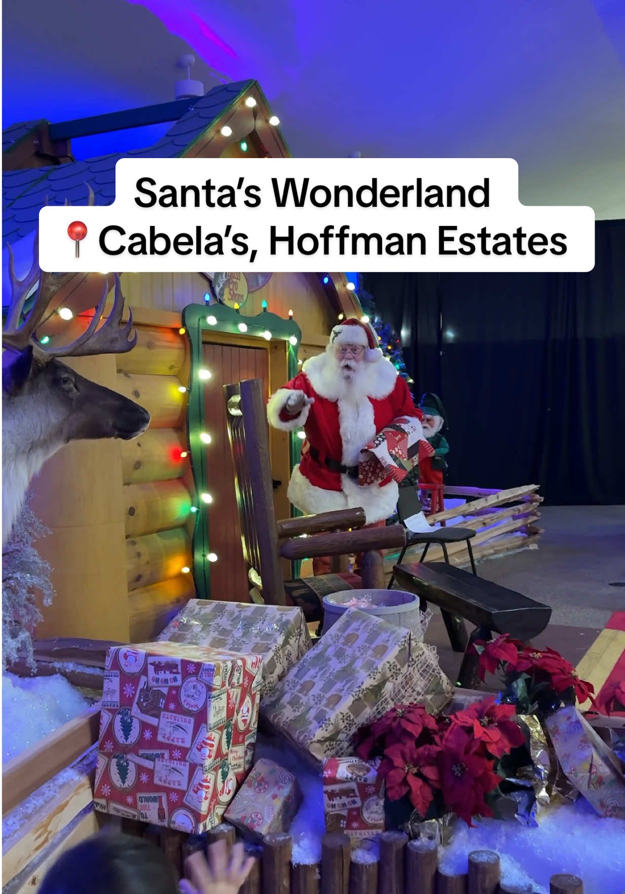Santa’s Wonderland  📍Cabela’s, Hoffman Estates  Santa’s Wonderland is back at Bass Pro Shops & Cabela’s! FREE 4x6 photo with Santa from November 2nd  Free Weekday Giveaways – November 3 to December 24 🎁 Wooden ornaments (11/3–11/21) 🖍 Colorable frames (11/24–12/5) 🎨 Shrink art (12/8–12/24) While supplies last! #chicagotiktok #cabelas #santaswonderland #christmasactivities #freeactivities  @Cabelas @BrosProShop 