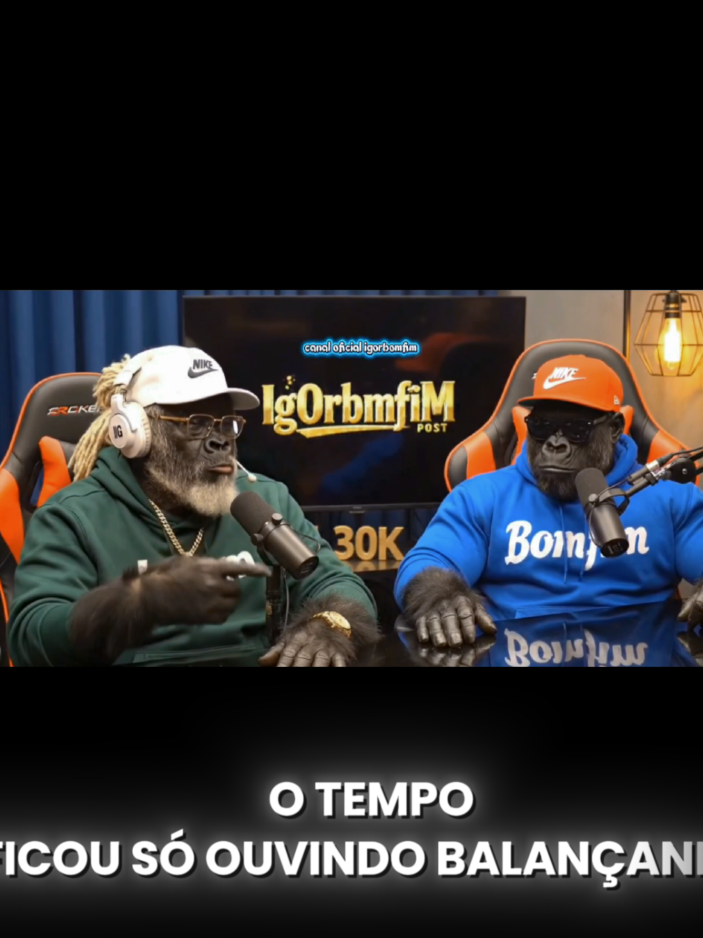nenhum sentimento é eterno se o tempo decidir ensinar. @Gorilaodopodcast  Igorbomfim #foryoupage #comedia #tiktok 