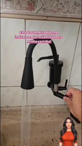 Torneira Gourmet Preta  #torneira #torneiragoumert #torneirapia #torneirabancada #fyy 