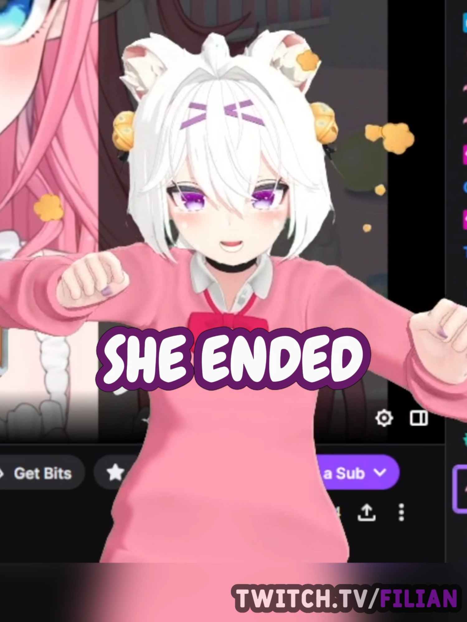 WHOLESOME Filian Moment.. GONE WRONG! #filian #chibidoki #vtuber