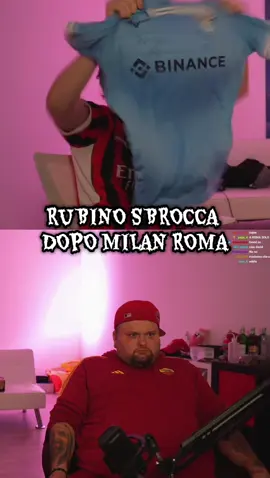 RUBINO impazzisce da grenbaud. 😂 Non è IA. #milanroma #grenbaud #davidrubino #calcio 