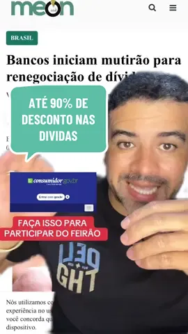 Solicitação de negociação com desconto - Mega feirão de renegociação de dívidas Prezados, por meio deste solicitar a negociação da minha dívida referente ao contrato N• ( colocar aqui o número do contrato ) que atualmente continua em aberto.  Estou ciente de que o banco está participando do Mega Feirão de Negociação, e por isso quero saber qual as construções de desconto podem ser ofertadas no pagamento avista ou com acordo.  Meu objetivo é regularizar minha situação de forma justa e viável, acredito que esse seja o momento certo para que ambas as partes possam chegar a um acordo  Fico no aguardo de uma proposta  #dividas #dividasativas #dividaprescrira #score #comoaumentarscore 