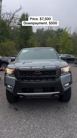 🔥 2026 Nissan Frontier PRO-4X LWB 🔥 The best value-for-money midsize pickup truck 💪 💰 Price: $7,500 | 💵 Down Payment: $500 Powerful V6 • 4x4 Performance • Ready for any terrain 🚙💨 Built tough. Drives smooth. Looks sharp. 👊 #nissanfrontierpro4x #nissanfrontier #frontierlife #nissantrucks #offroadlife #midpickup #nissandriver #nissanperformance #trucksofinternet #nissanadventure #frontiernation #truckdaily #pickupnation #nissanpower #offroadready #carsoftiktok #trendingcars #newtrucks #dealershiplife #njcars