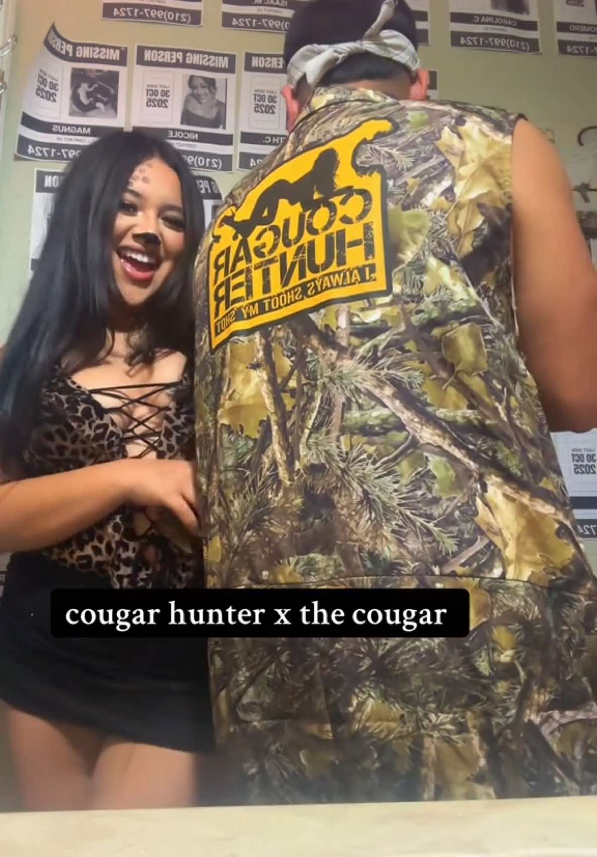 #happyhalloween #fyp #cougar #cougarhunter #costume 