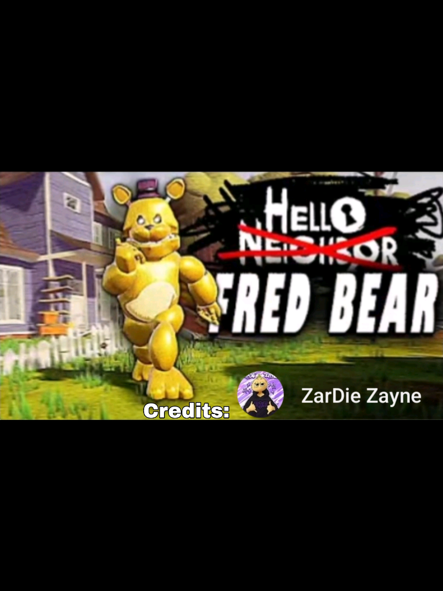 @ZarDieZayne how can Fredbear fly??!!! 💀 A Hello neighbor mod that adds fredbear from Those nights at Fredbears #thosenightsatfredbears  #jumpscare #fnaf #fy #fyp 