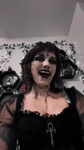 We’re just gonna keep this one going because I loved this corpse paint 