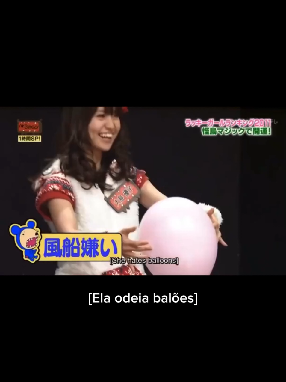 Yuko faz uma mágica!  #oshimayuko #akb48 #jpop #大島優子 #akbingo 