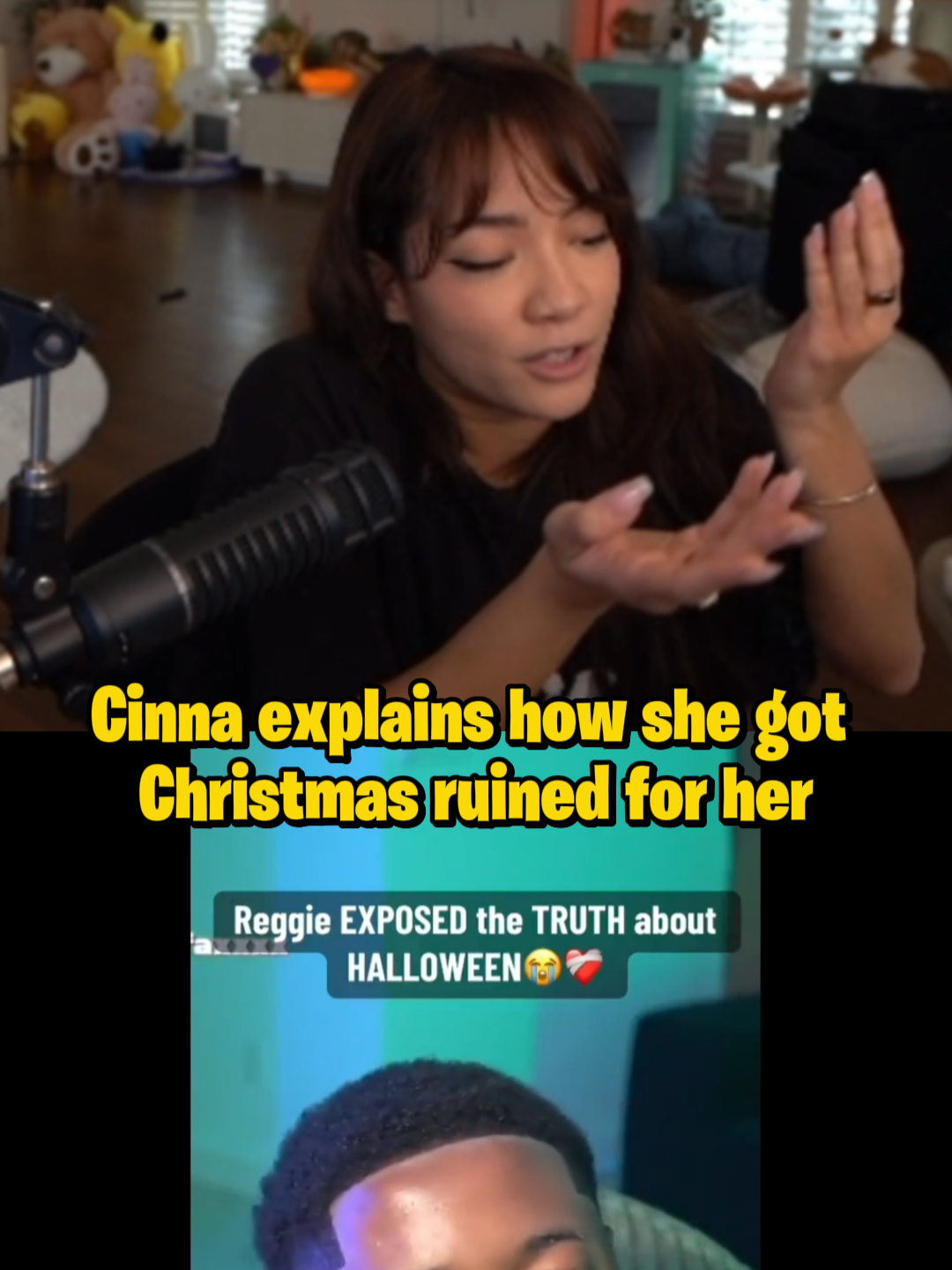 Cinna explains how she got Christmas ruined for her #cinna #fyp #xcyzba #twitch