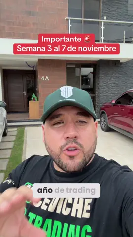 📈 Semana clave para los mercados Resultados de gigantes de Wall Street, cierre del gobierno en EE.UU. en el límite histórico y movimientos que pueden definir el cierre del año financiero. Si operas mercados o sigues la economía global, este análisis te ayudará. Mira el video completo y prepárate — la volatilidad llegó para quedarse. 👇🏼 Dale play y comenta “Masterclass” si quieres prepararte mejor para operar esta semana y ser parte de la clase de la semana.  #SolidTradingLatam #FranciscoFrias #TradingDeVerdad #MercadosGlobales #WallStreet