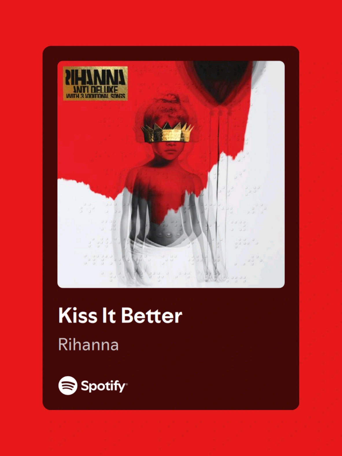 kiss it better #lyricsvideo #rihanna #fyp 