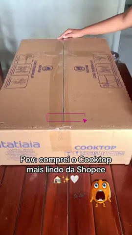 O cooktop mais lindo e barato que voce vai encontrar #shoppe #cozinha #vendas #foryou #natal 