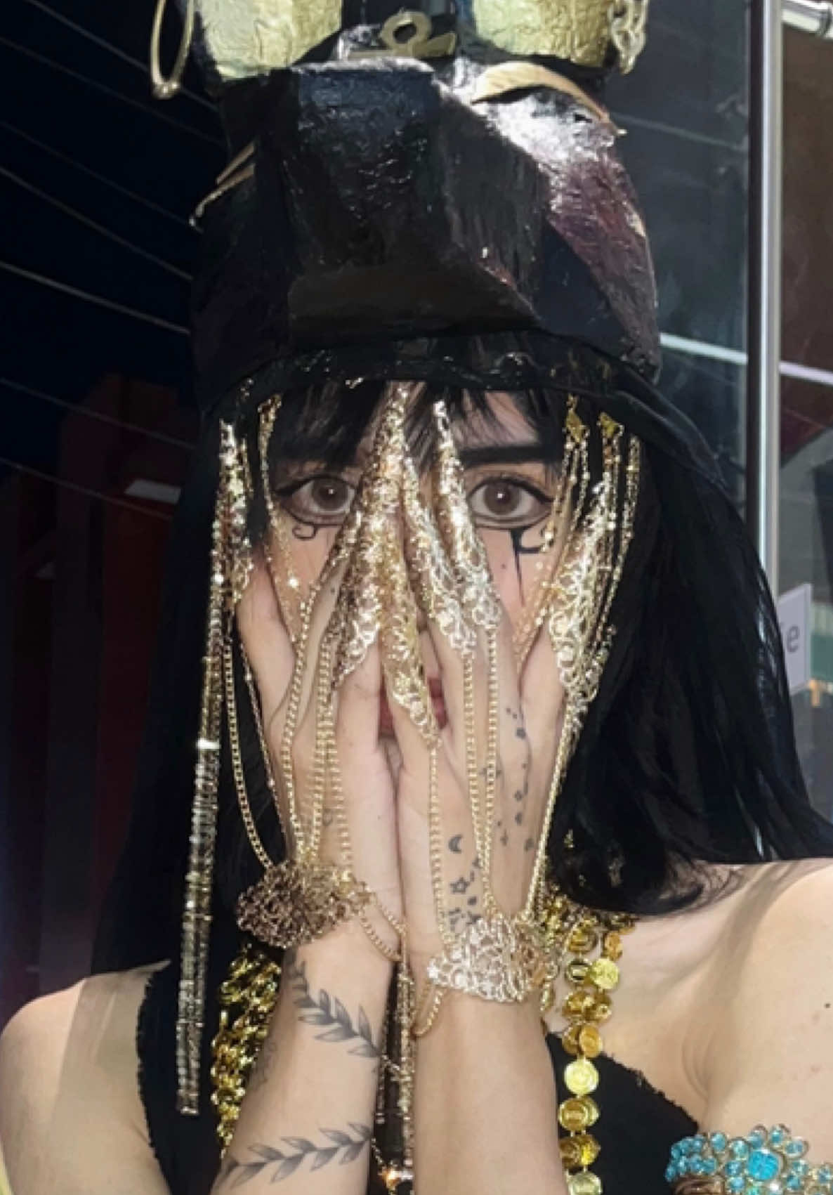 #halloween #anubis #disfrazhalloween #costume #egyp 