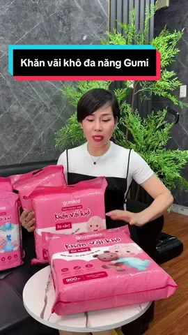 Khăn vãi khô đa năng Gumi đang có voucher giá tốt được gần 2kg luôn ah cả nhà. #khanvaikhogumi #cindythuytichcuc 