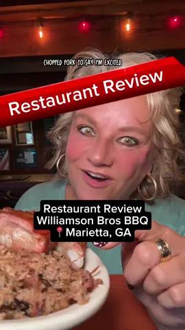 Just wrapped up an amazing feast at Williamson Brothers Bar-B-Q — everything we ordered hit, but that BBQ sauce stole the show.  This local favorite has been smokin’ since 1990, started by two brothers with a dream and a wood-fired pit. Decades later, they’re still serving up that same Southern hospitality and legendary sauce. If you’re in the Atlanta area, this is one BBQ stop you don’t want to miss. #bbq #atlantaeats #foodiefinds #foodreview #hiddengems  @mailman rob @williamsonbrosbarbq 
