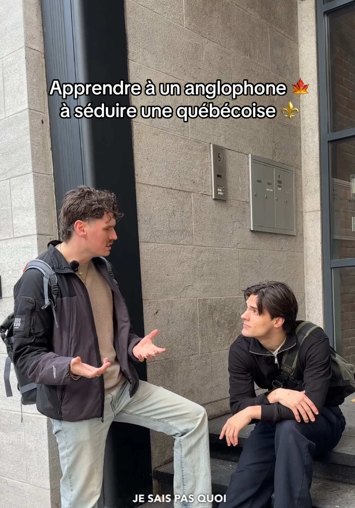 Demande si sa tante fait une bonne tourtières ? @Apollo Rising  #seduction #quebecoise #canadiens #differenceculturelle #quebec 