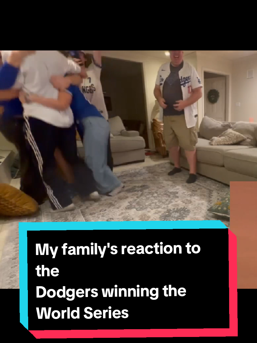 I've been a massive Dodgers fan my entire life and last night my wife hit record in the 9th inning l. She captured 4 huge moments that led to the Dodgers winning back to back titles! #dodgers #WorldSeries #CapCut 