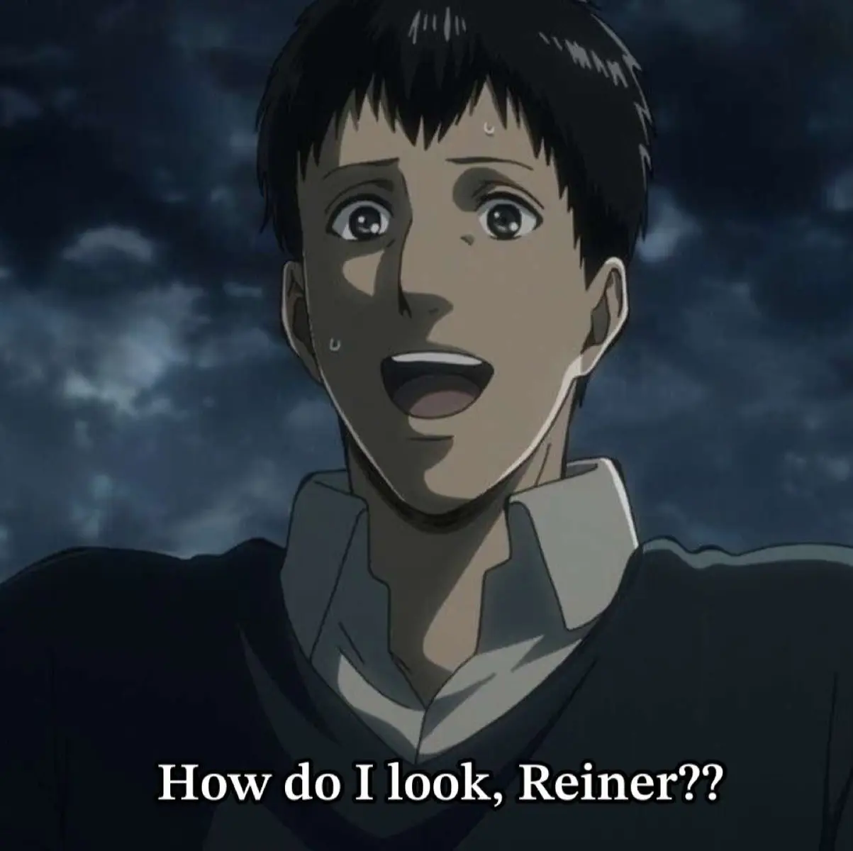 My heart 💔 (fake body) #anime #manga #AttackOnTitan #aot #bertholdthoover #reinerbraun #foryoupage #integrafb #mcshinji 