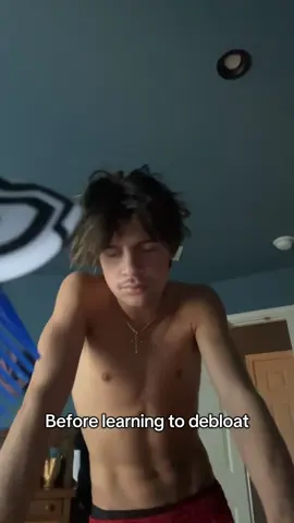 Greatness. Don’t let anyone ever try to hate on you or your progress. You do it to better yourself, bullies will get karma ❤️ ask questions in the comments <3 #bloating #debloat #transformation #looksmax #qanyon 