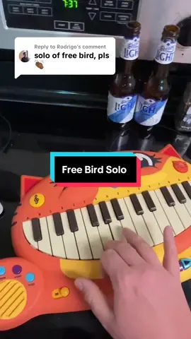 Replying to @Rodrigo Free Bird Solo- Cat PianoCover  #freebirdsolo  #piano #lynyrdskynyrd  #catpiano #fyp 
