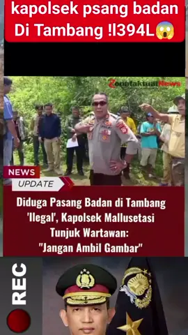 pak pol sadar dan bertobat sudah tua #indonesia#polri#kapolsek#tambangilegal
