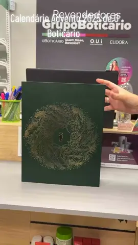 Calendário Advento 2025 de O Boticário ✨💚 #boticario #fyp #viral #foryou #brasil 