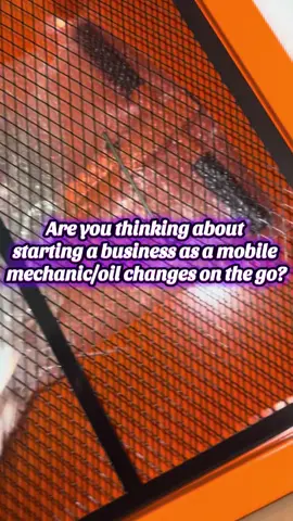 Offering on site oil changes can be a great business. 