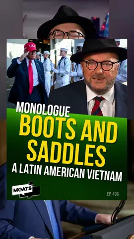 BOOTS AND SADDLES MONOLOGUE: A Latin American Vietnam Bone spurs (me neither) kept Trump out of Vietnam, but didn't stop him disco dancing. Aping John Wayne, he’s mounting up for a Nigeria invasion where 250m await him and his own personal Alamo Follow #MOATS 496 #Trump #JohnWayne #Nigeria
