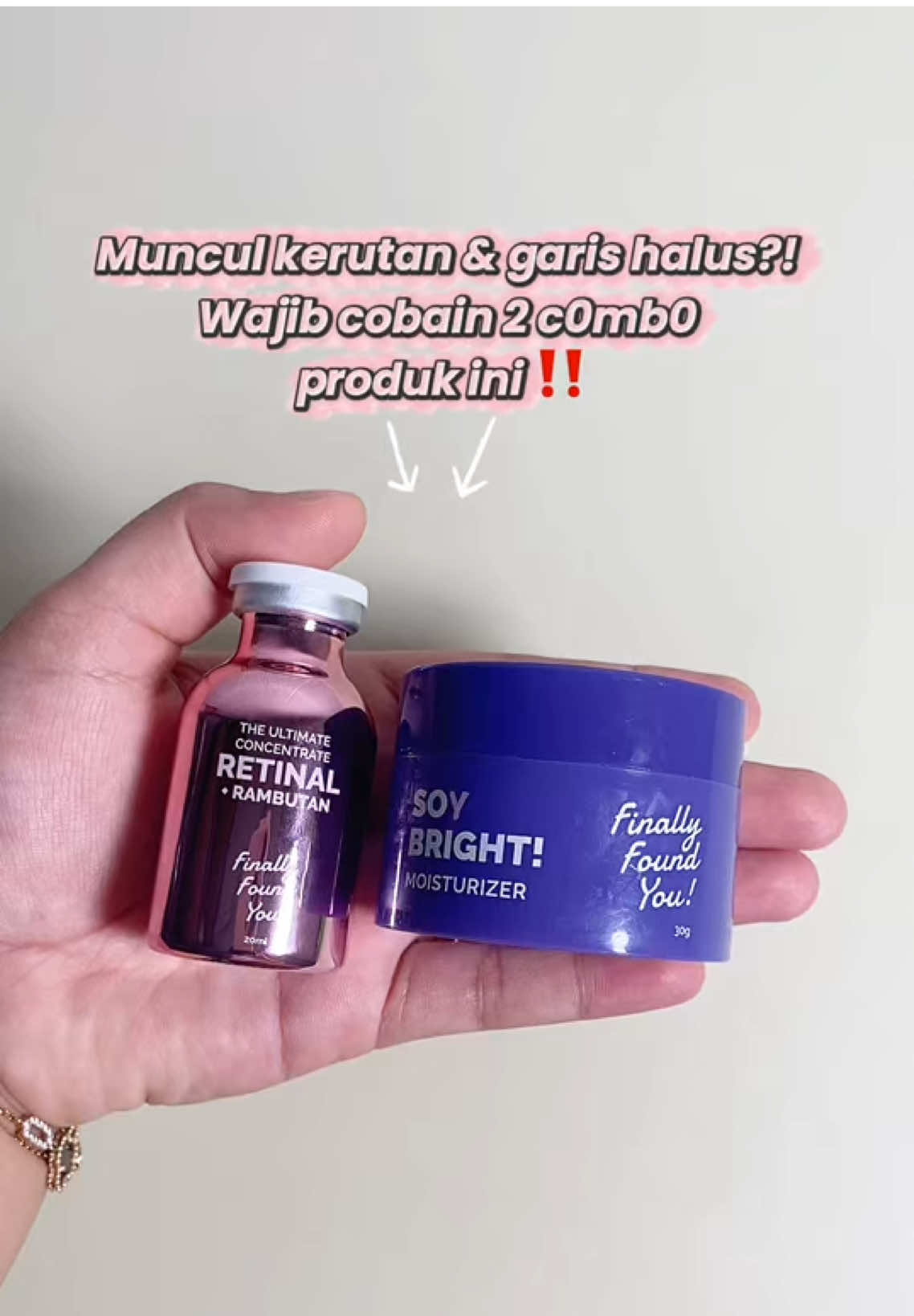 Paket Bundling Retinal & Soy Bright Moist #finallyfoundyou gretonggg Lip serum! 