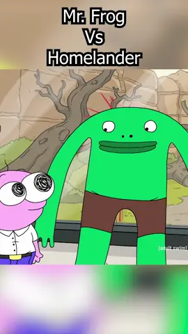 Can MR.FROG BEAT HOMELANDER?! #shorts #meme #theboys #homelander #smilingfriends #mrfrog 