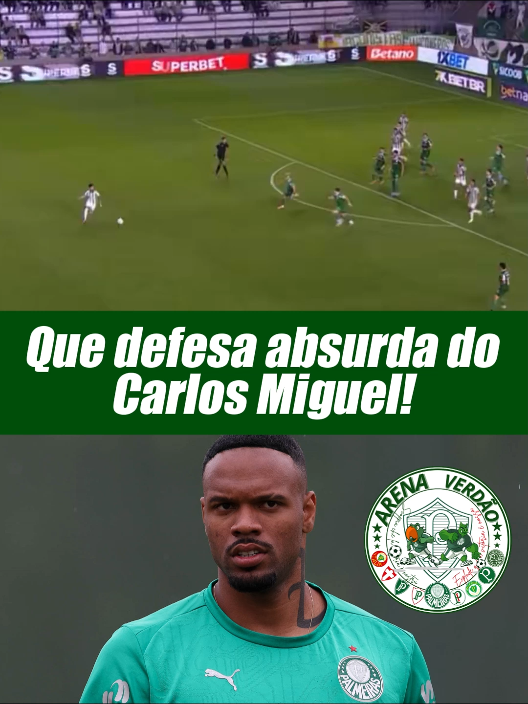 Que defesa espetacular do Carlos Miguel! Simplesmente sensacional! 💚💚💚💚 #palmeiras #avantipalestra #brasileirao #futebol