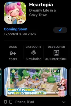Heartopia - 08.Jan.2026 (release) 🔥🔥🔥