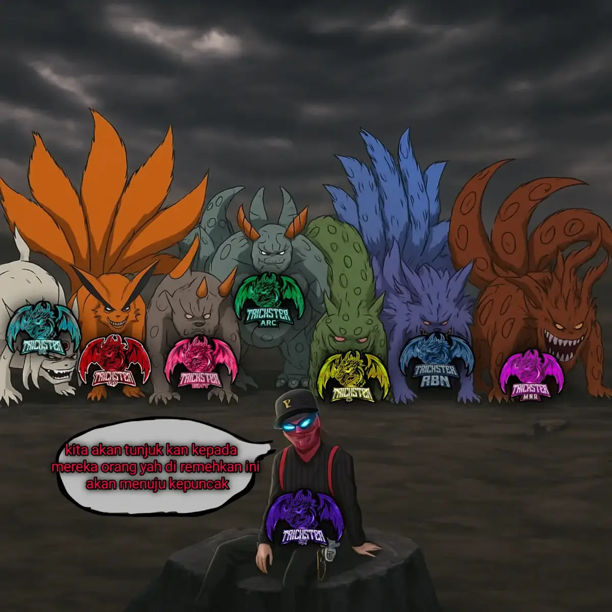 kami kembali dengan versi terbaik kami, kami tidak janji untuk kepuncak, tapi kami janji akan berusaha dan buktikan ke orang bahwa kami itu nyata dan kami itu ada #fyp #tricksterepep #seikatrickster #familytrickster #guildwarsff 