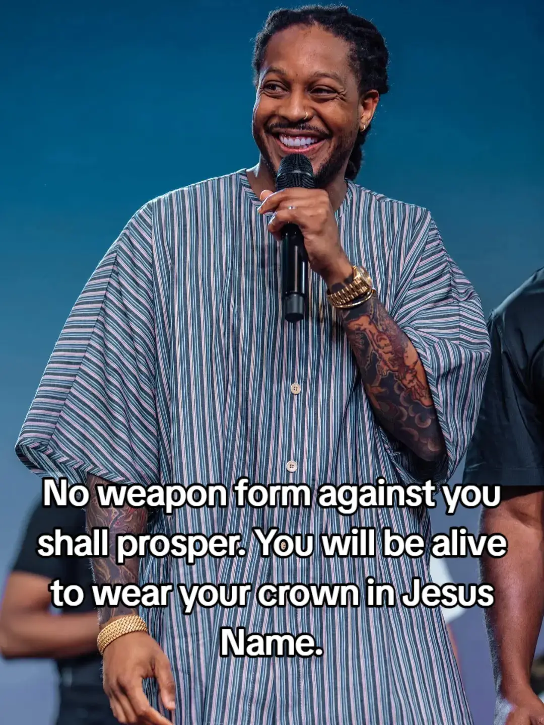 No weapon form against you shall prosper. You will be alive to wear your crown in Jesus Name. #creatorsearchinsights #christiantiktok #jesuslovesyou #prophetlovy #foryoupage 
