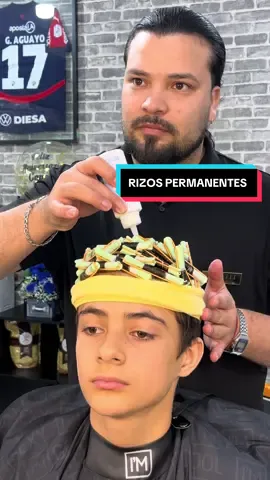 ME PIDIÓ LOS RIZOS PERMANENTES 🎥💈✨ #tonnysalinasbarbero #tonnysalinas #rizos #rulos #risospermanente 
