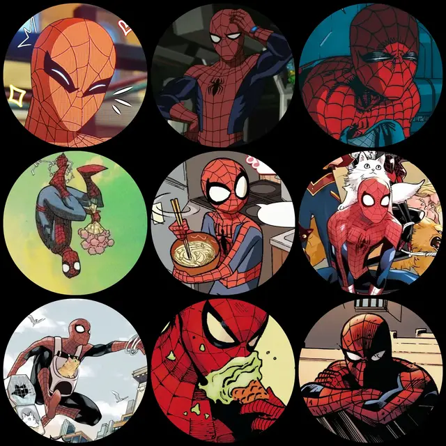 Let me know if you want more and go check out the other parts #spiderman #pfp #fyp #viral #spiderverse spiderman Peter pork peni Parker Lego spiderman and megal ohar pfps 