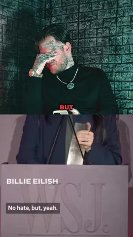 Aside from the performative empathy, Billie is a legend so shout out to her😂😂🤘🏼 #foryou #billieeilish #reaction #psychopath #foryoupage 