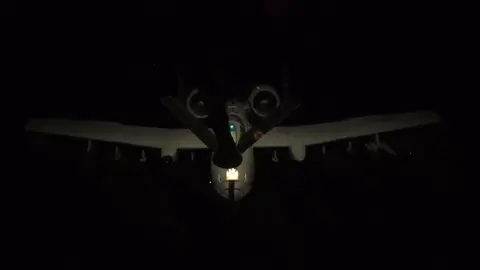 A10 Warthog x Dark skies. #fairchild #thunderbolt #a10 #fighter #aerospace #engineering #planes #warthog #edit #foryou #peak 