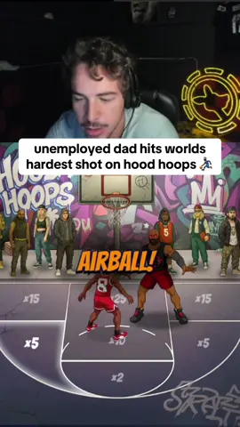 unemployed dad hits hardest shot on hood hoops ⛹🏿‍♂️
