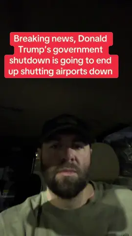 #DonaldTrump #Trump #Trump2024 #Democrat #Republican if the government shut down shit doesn’t stop and Donald Trump doesn’t come to the table and actually lean in and give the American people their paychecks back. The airports are gonna have to land the fucking plane planes 