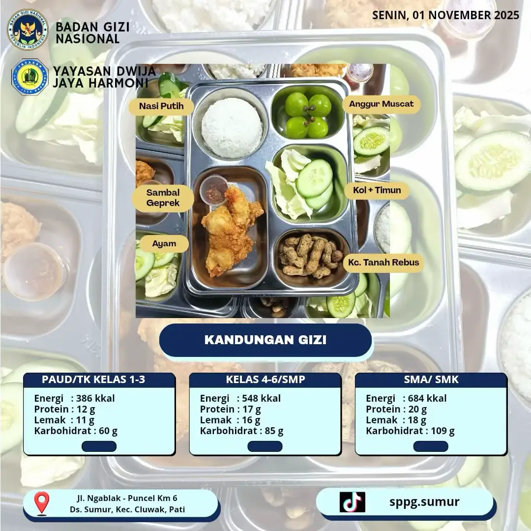 Selain donatur dilarang ngatur 👊🏻 ayam geprek ready bolo 🤝